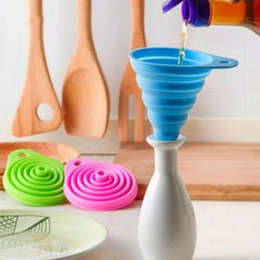 Collapsible Silicone Funnel