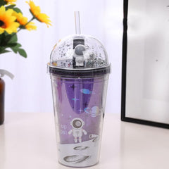 Sipper Water Bottle With Straw