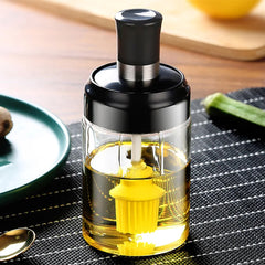 250ml Kitchen Condiment Jar With Oil Brush