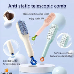 Self Cleaning Hair Comb