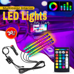 Multicolor Interior LED Lights for Car