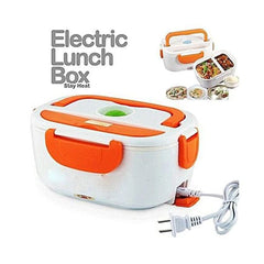 Electric Lunch Box with Plastic Container