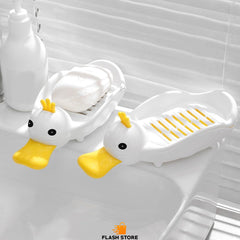 Crown Cute Duck Drain Soap Dish