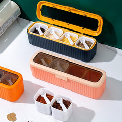 Luxury 4Grid Integrated Spice Box