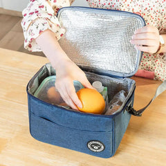 Portable Folding Thermal Insulation Carrier Lunch Bag