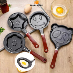 Mini Egg Frying Pan Non Stick (Pack of 4)