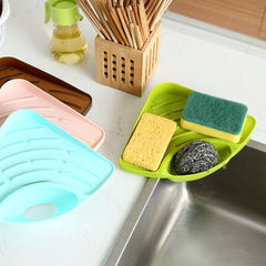 Sink Caddy Suction Cup Holder For Sponges, Soap, Scrubbers