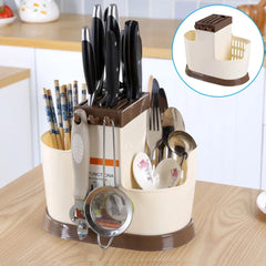 Multi Function Knife And Cutlery Holder