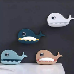 Wall Mounted Whale Soap Tray