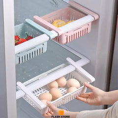 Expandable Fridge Storage Basket