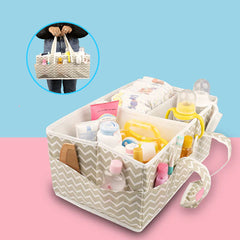 Portable Baby Storage Organizer With Handle