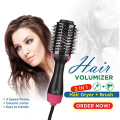 BlowBrush 2 in 1 Hair Dryer & Volumizer (Premium Quality)