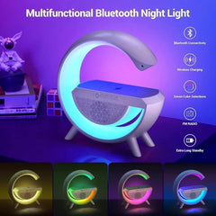 LED Night Light RGB Atmosphere Desk Lamp Multifunctional Wireless