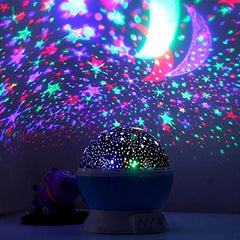 Projector Night Lamp Rotating Stars