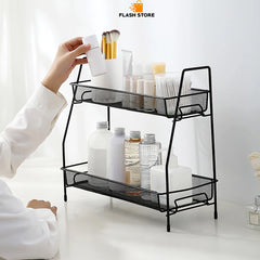 2 Layer Multi Purpose Iron Organizer Shelf