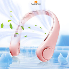 Portable Rechargeable Neck Fan USB