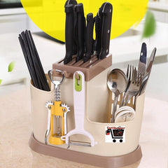 Multi Function Knife And Cutlery Holder