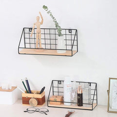 Iron Wall Hanging Storage Shelf