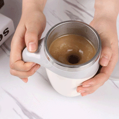 Self Stirring Mixing Mug