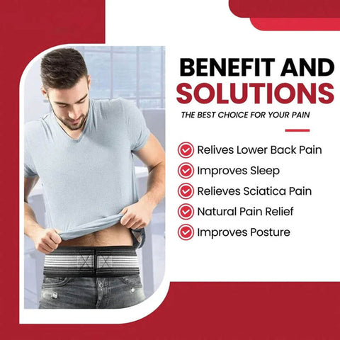 Hip & Back Pain Relief Belt