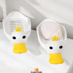 Crown Cute Duck Drain Soap Dish