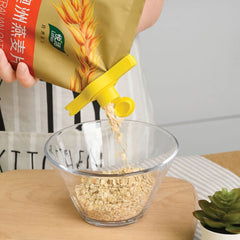 Seal Pour Food Storage Bag Clip