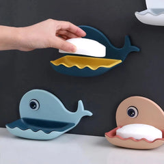 Wall Mounted Whale Soap Tray