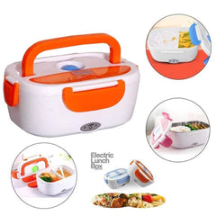 Electric Lunch Box with Plastic Container