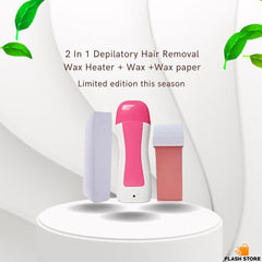3 in 1 Hair Removal Waxing Kit