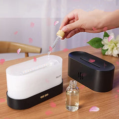 New Stylish Electric Air Flame Humidifier