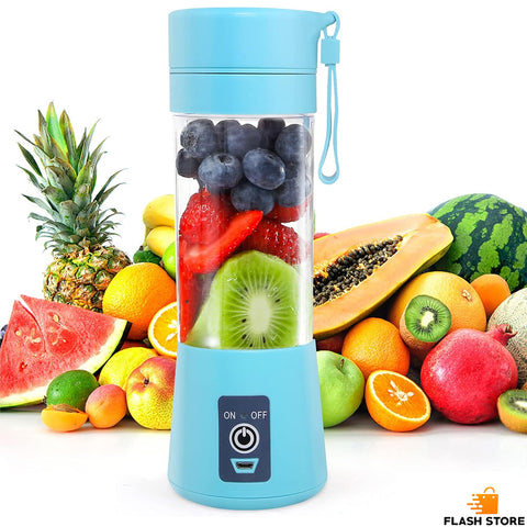 Portable Chargeable Travel Juicer Blender 6 Blade