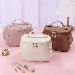 PU Leather Travel Makeup Bag