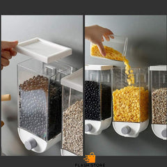 Cereal Grain Dispenser Wall Mounted