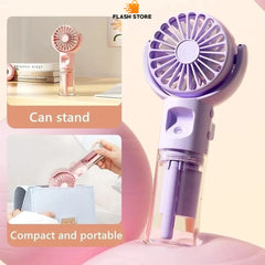 Rechargeable Mini Handheld Spray Fan