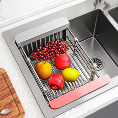 Over The Sink Expandable Drainer Rack