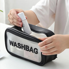 Transparent Cosmetic Wash Bag