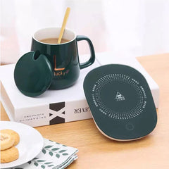 Heat Cup Mat Ceramic Coffee Warmer by Flashstore