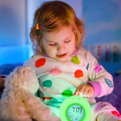 Digital Color Glow Kids Alarm Clock