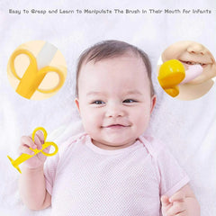 New Baby Banana Shape Tooth Brush