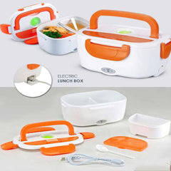 Electric Lunch Box with Plastic Container