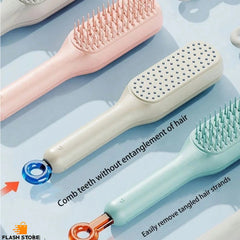 Self Cleaning Hair Comb