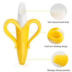 New Baby Banana Shape Tooth Brush