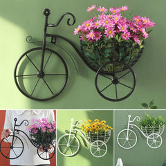 Bicycle Design Wall Basket For Home Decoration