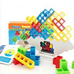 Tower Balance Stacking Blocks Game