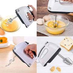 Super Electric Hand Mixer Beater - Scarlet