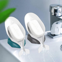 Soap Drain Dish Dolphins Shape