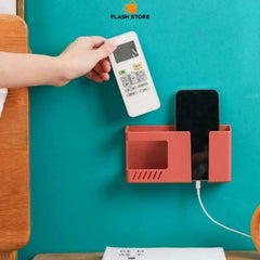 Mobile Charging & Remote Holder Wall Mounted  Pack Of 2