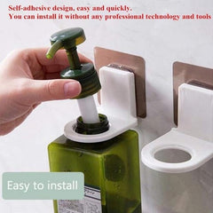 Shampoo & Sanitizer Adhesive Sticky Holder Pack Of 3Pc