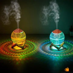 Colorful Crystal Ball Humidifier