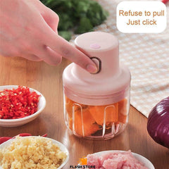 Wireless Mini Electric Garlic Food Chopper